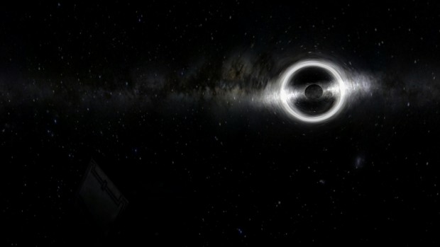 Gravitational Lensing Effect (Black Hole)