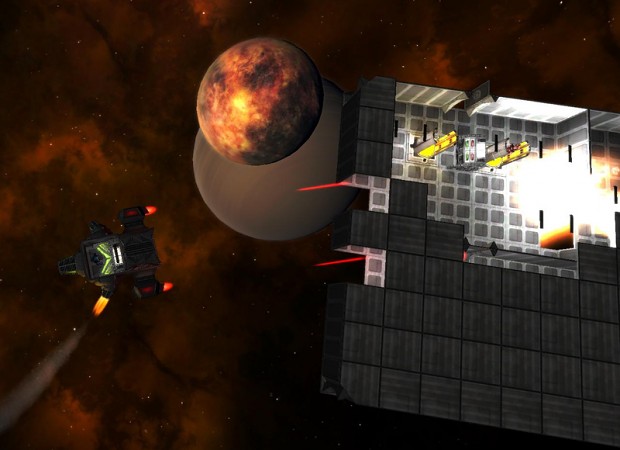 StellarBrink's New Game Engine - Starbase Destroy