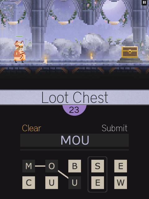 Words for Evil - Loot Chest Minigame