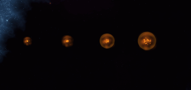 Orion ship explosions