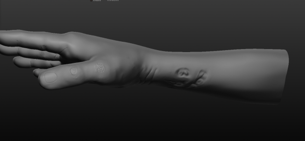 Hands work in progress