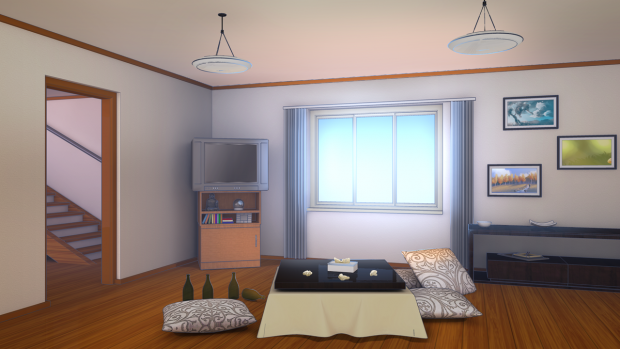 Tatsuya's living room