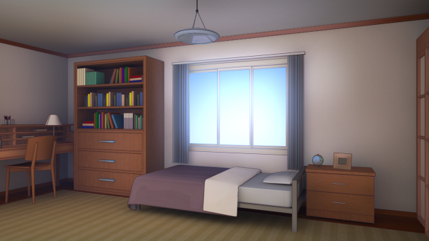 Tatsuya's bedroom