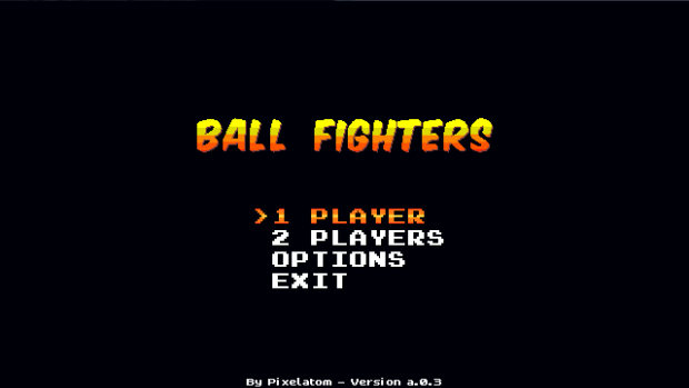Ball Fighters (Alpha) New font for the game