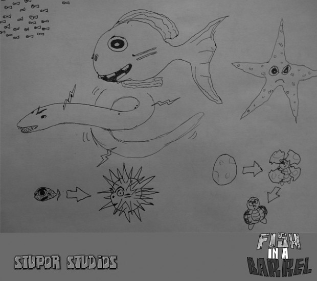 Fish Concept Sketch