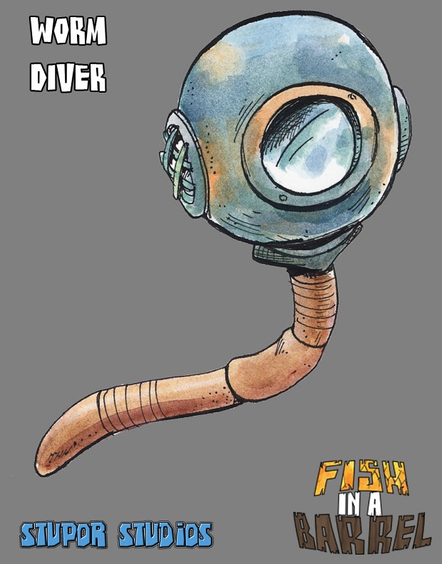 Worm Diver