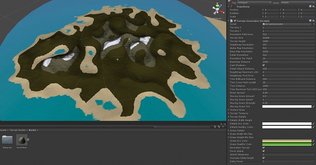 Sneak preview of procedural terrain