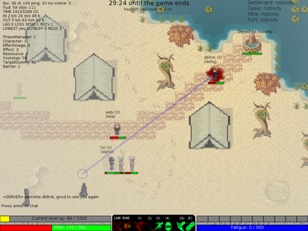 combat protoype screenshot