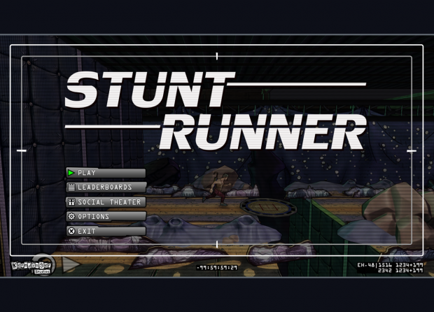 Stunt Runner Main Menu