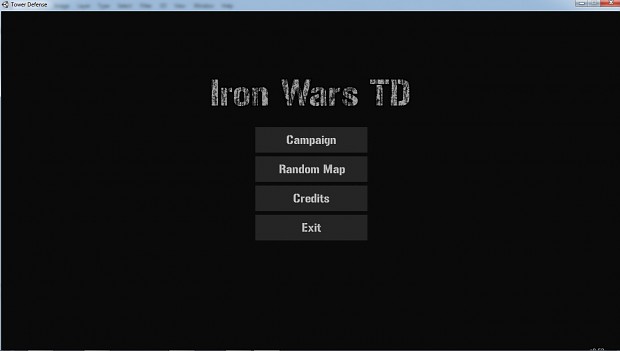 Iron Wars TD Menu 22.08.13