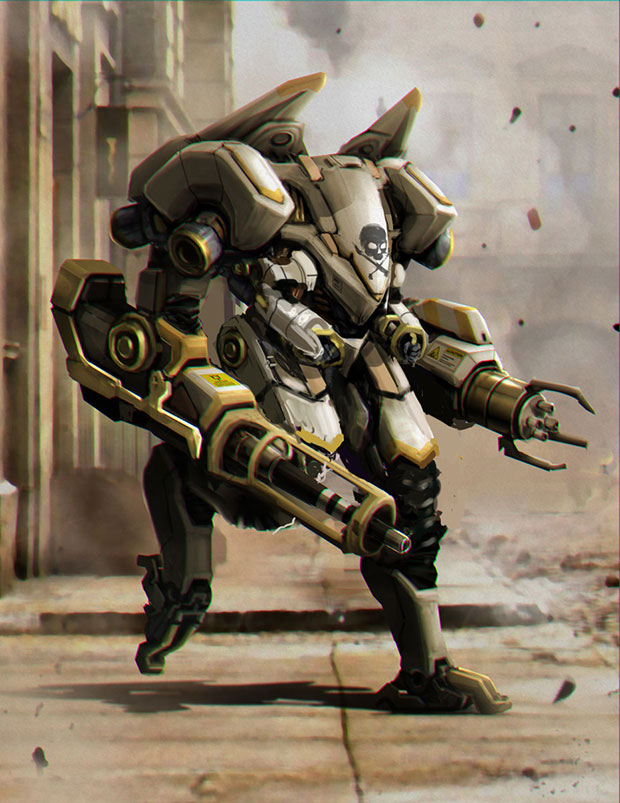 Exosuit Concept Art