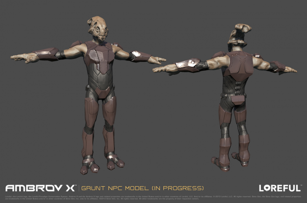 Grunt NPC Model - In Progress