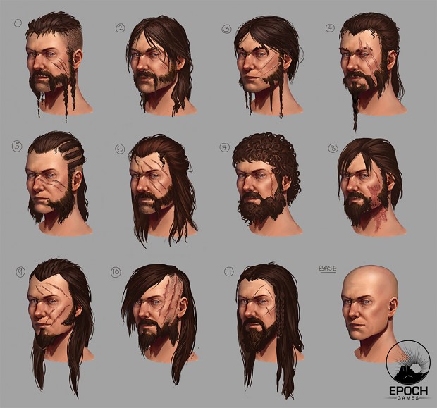 male face concept art