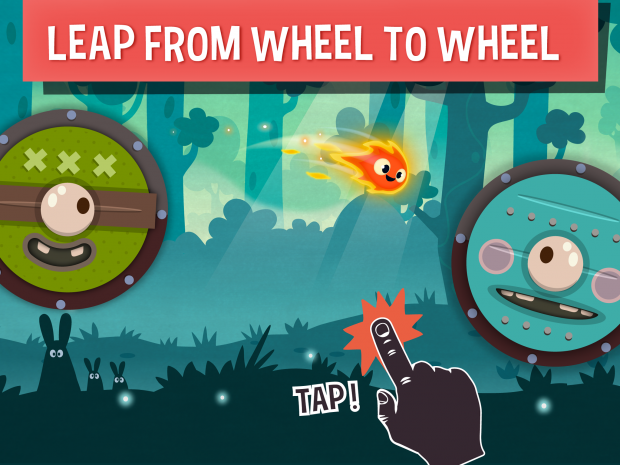 Leap From Wheel To Wheel