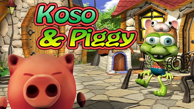 Koso and Piggy - My pig is starving!