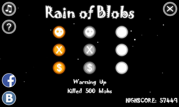 Rain of Blobs v.1.1