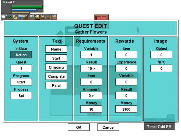 Quest Editor