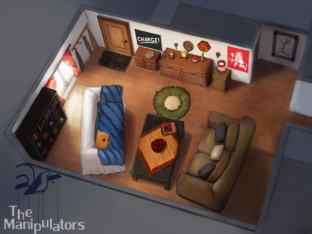 Living Room Concept art