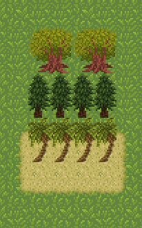 Scaled-down Trees