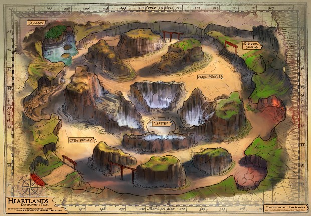 HeartLands maps in the making image - Indie DB