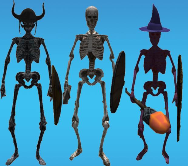 The three types of Skeletons image - Castaway - Indie DB