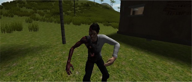 A close encounter with a zombie