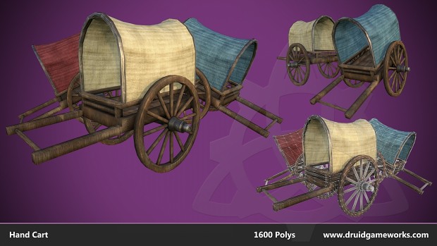 In-Game Asset: Hand Cart