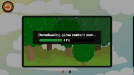 Downloading game content