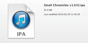 Smaller file size!