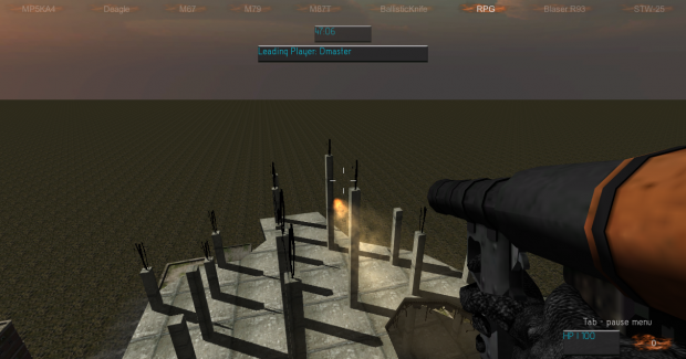 Screenshots of gameplay