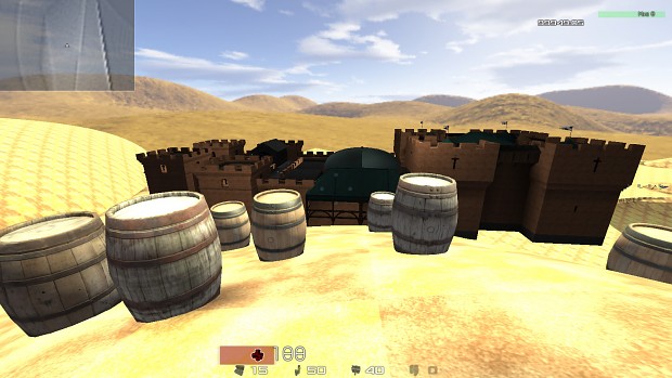 Barrels and dome