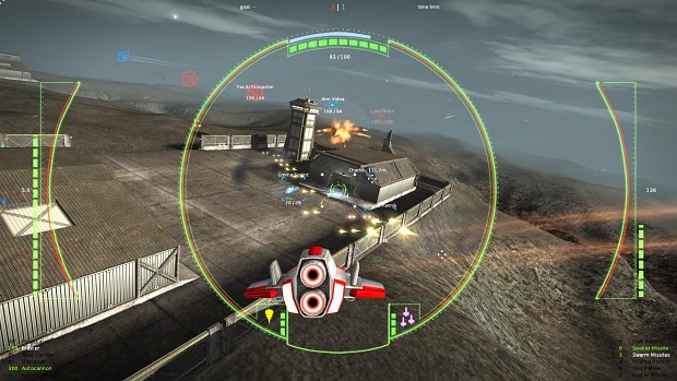 Strafing an airfield in Killingfields map