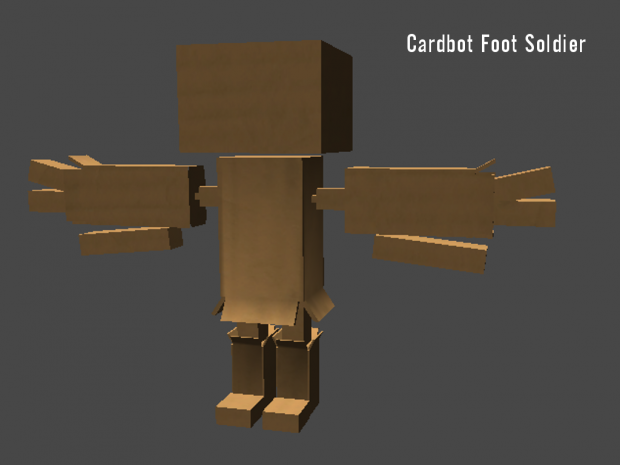 Cardbot Foot Soldier