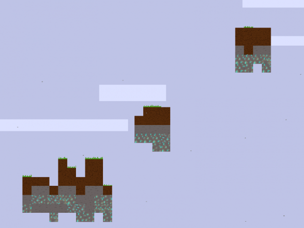 Working on Floating Rock Obstacles