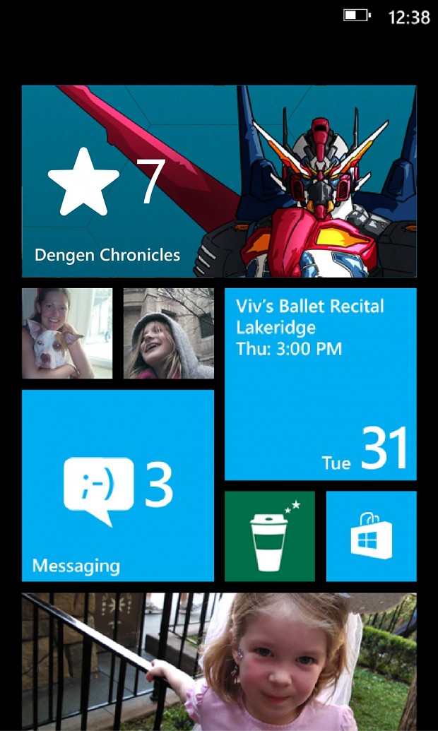 Dengen Chronicles on Windows Phone - Live Tile