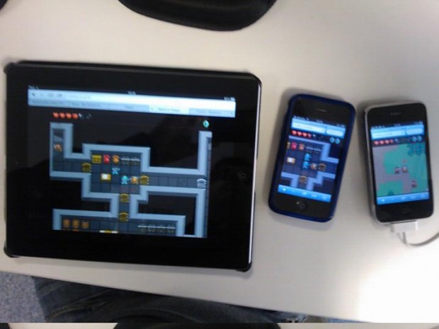 Running on a few different mobile devices