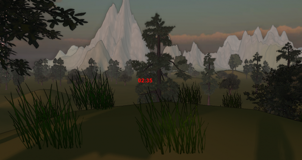Screenshot of mountains