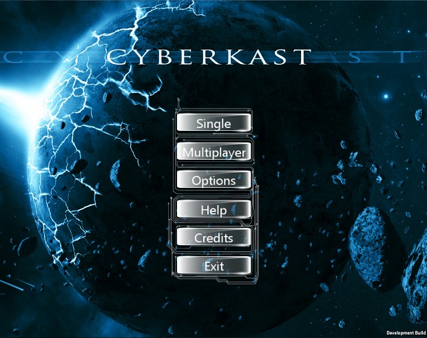 Cyberkast main menu