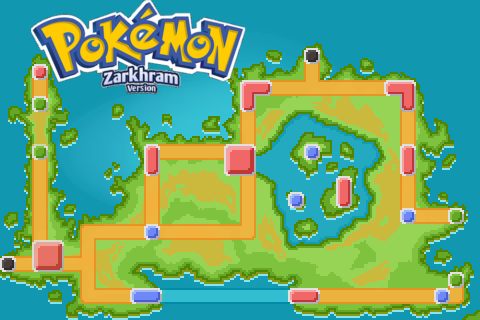 Pokémon Zarkhram Map