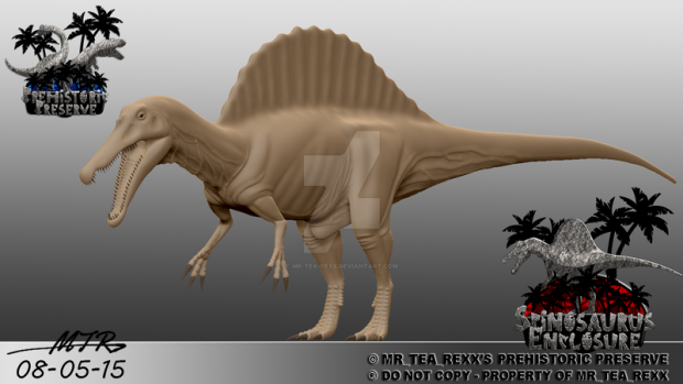 Prehistoric Preserve Spinosaurus Outdated