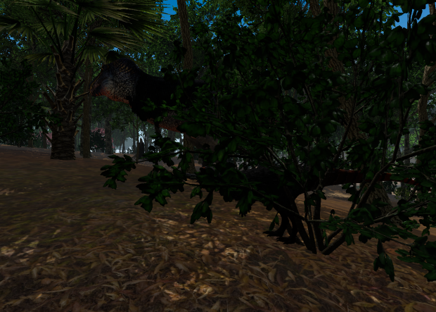 T. rex + Thescelosaurus in-game screenshot