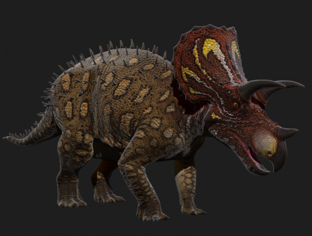 Triceratops render