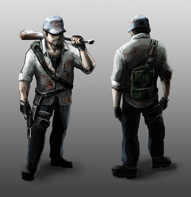 Main Character Concept Art - Male image - Zombie Survival RPG - IndieDB