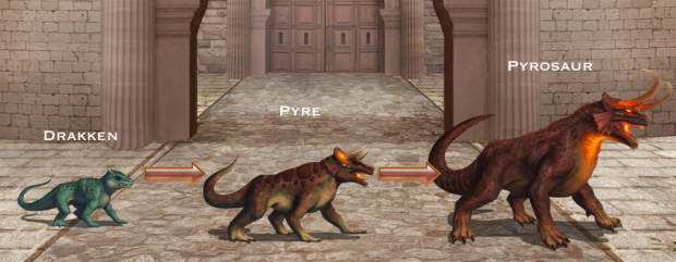 Primal Wednesday: Pyrosaur