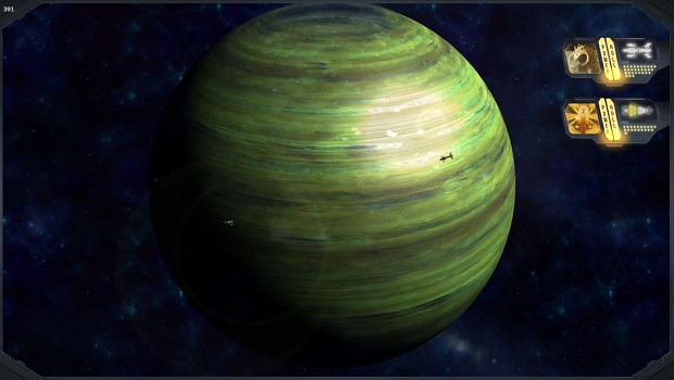 Procedural Planets -- Gas World