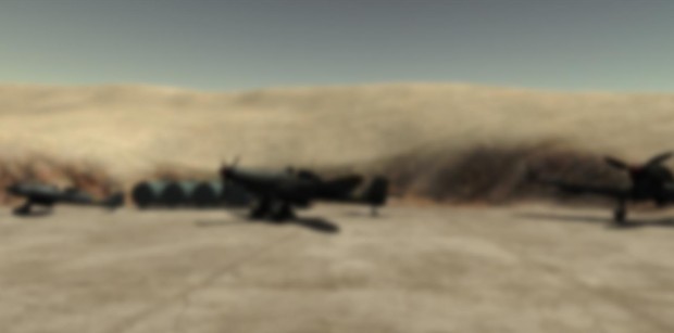 Planes and desert