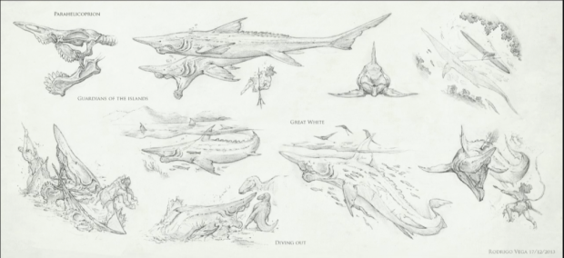 Helicoprion Concept Art