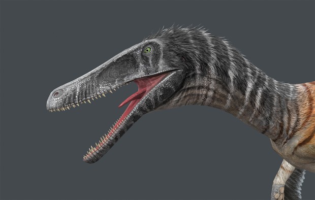 Austroraptor Render - Head Detail