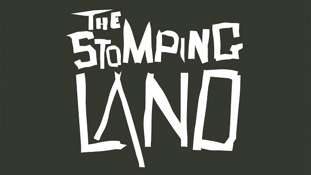 The Stomping Land Logo on Gray Background
