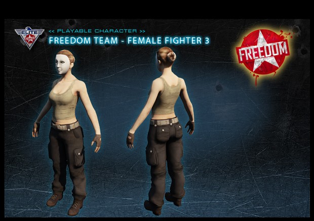playable Freedom character